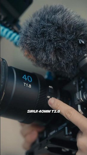 Sirui 40mm T1.8 1.33x AF Anamorphic Lens