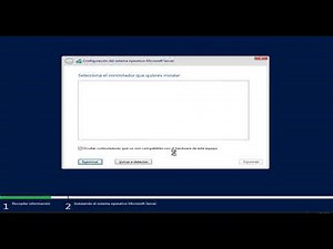 INSTALACION DE WINDOWS SERVER 2022 EN SERVIDOR PROLIANT