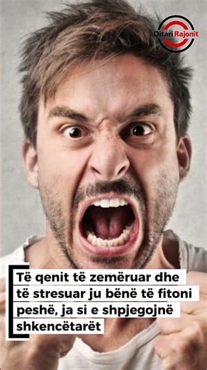 Të qenit të zemëruar dhe të stresuar ju bënë të fitoni peshë, ja si e shpjegojnë shkencëtarët