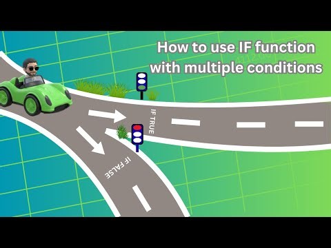 How to use IF function with multiple conditions step by step | Excel tips & tricks