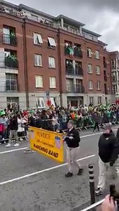 Happy St. Patrick’s Day from the Purdue “All-American” Marching Band in Dublin, Ireland!💚🎶✨ #boilerup | Purdue "All-American" Marching Band