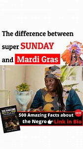 23 reactions | The difference between super Sunday and Mardi Gras .....