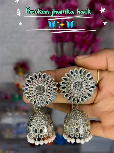 jhumka hack #jhumka #diy #art #foryourpage #craft