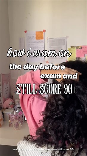 my cramming tips to score 90+ #study #exampreparation #cramming #cram阿強 #examtips #studytips #vlog