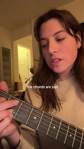 guitar tutorial for Thinking Bout You ♥️ @Stella Lefty | Guitar