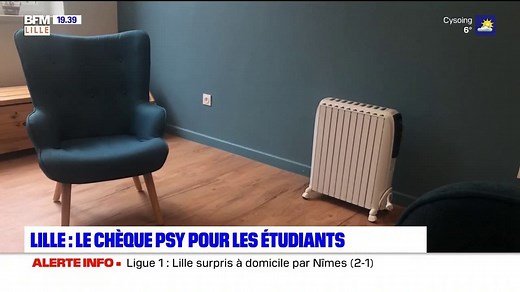 Lille: un chèque psy pour les étudiants