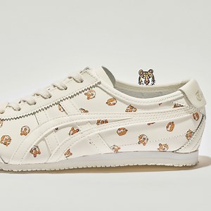 The iconic #MEXICO66 model from Onitsuka Tiger features playful tiger graphics sprinkled all over. #OnitsukaTiger | Onitsuka Tiger