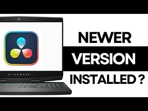 How to Fix DaVinci Error “Newer Version is Already Installed”