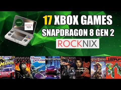 AYN Thor Xemu on ROCKNIX | 17 Original Xbox Games Tested