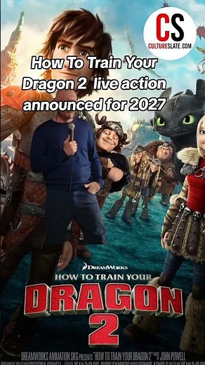 How to Train Your Dragon 2 live action announced! 😱