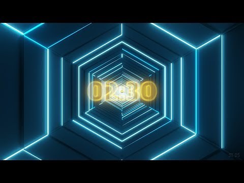 2:30min Countdown Timer 4K - with music and alert