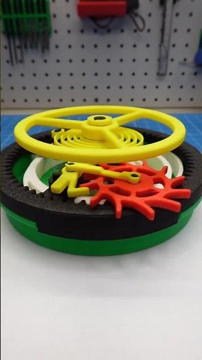 Full 3D Printed Mechanical Timer