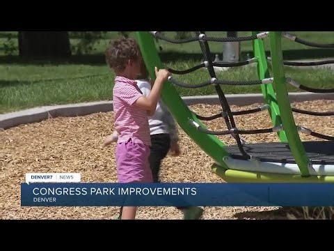 Congress Park playground expanded and improved