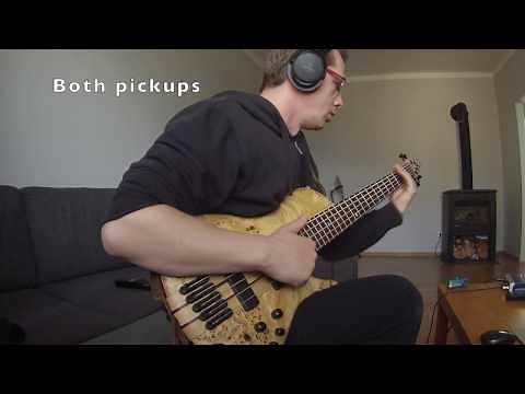 Ibanez SRSC805 "Cerro" NTF Singlecut Bass Sound test - Kosma Kalamarz