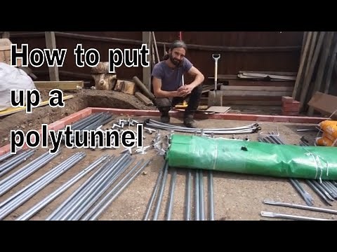How to put up a polytunnel