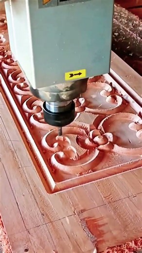Wow Amazing 😱 Automated Wood Carving Machine With Perfect Precision 🪵 Part02 #shorts #woodcarving