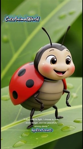 Cute Ladybug Facts 🐞 | Survival Skills & Baby Ladybugs (Part 2) #cuteanimalworldstories #ladybugs