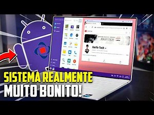 OPENTHOS ANDROID! Sistema Pra PC com modo Desktop Super Leve e Bonito Mas...