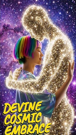 Celestial Hug ! Galaxy Romance.#oneclick #divine.
