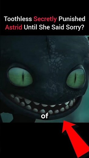Toothless Tried to Take Revenge on Astrid and Stoick ? #shorts