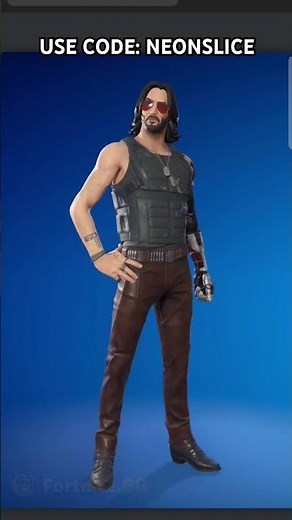 *NEW* Johnny Silverhand Skin - Fortnite x Cyberpunk 2077