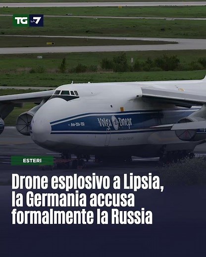 Drone esplosivo a Lipsia, la Germania accusa formalmente la Russia