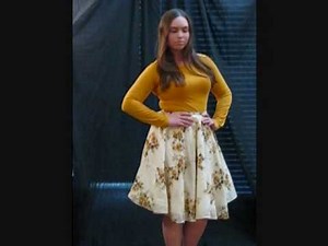 Sewing Tutorial: Retro Chic DIY Circle Skirt!