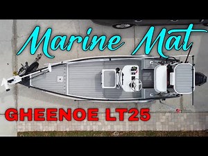 Gheenoe LT25 Custom Marine Decking - Make Your Boat Look Amazing!