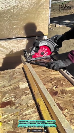 Cordless Circular Saw Tool: Fast Wood Cutting Process Innovation #innovationtools