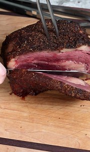 Smoked Prime Rib with Perfectly Pink Center