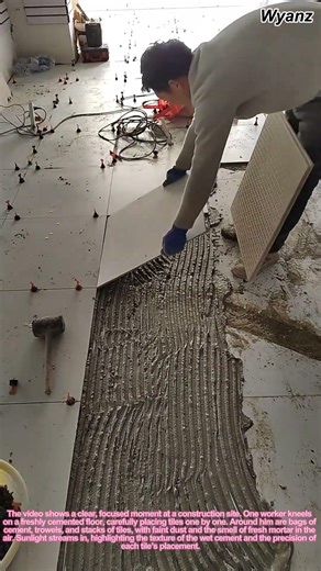 How to Lay Tiles on Cement Floor - Construction Skills