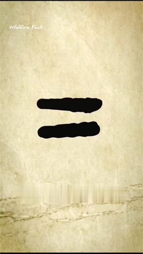 How The Equals Sign Was Invented #shorts #ytshorts