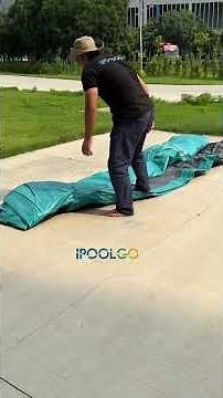 Drop stitch innovation, Backyard Elevation IPOOLGO inflatable premium swimming pool 16.5*4ft size