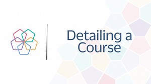 Detailing a Course | Self Authored integrated Learning (SAIL)