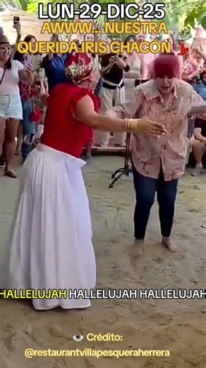 AWWW… OUR DEAR IRIS CHACÓN 💃🏽✨MON-29-DEC-25#mundo43_ #notimundo43🗞️
