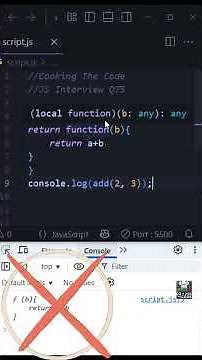JS interview Q75: What is Currying? Is it needed? 🍛🤔 #curry #javascriptinterview #devshorts