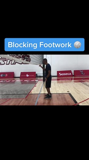Effective Footwork Sequence for Middle Blockers in Volleyball