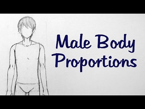 How to Draw Manga: Male Body Proportions