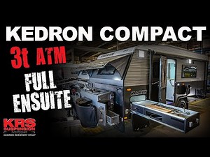 3t ATM FULL ENSUITE KEDRON 17ft COMPACT CARAVAN - KRS 'RECOVERY STUB'®️ SUSPENSION