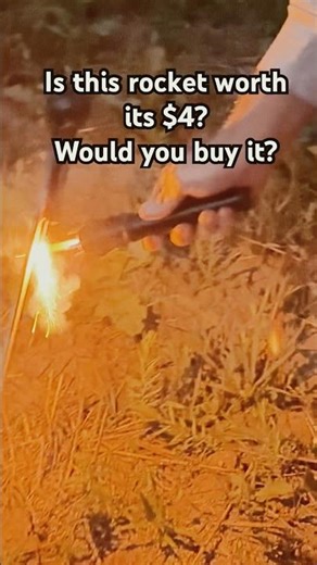 Is this rocket worth it? #fireworks #pyrotechnics #shorts #explosion #diy #pyro #funny #wow