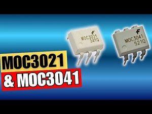 How MOC3021 & MOC3041 Optocouplers Work | A Beginners Guide!