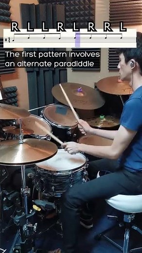 Advanced 32nd note Drum Fill Chop [1] Drum Lesson