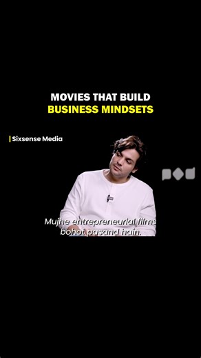 sixsense media on Instagram: "Movies That Build Business Mindsets Some films do more than entertain they plant ideas, challenge perspectives, and shape the way you think about opportunities. Watching certain entrepreneurial stories can teach negotiation, risk-taking, and persistence without a single lecture. It’s not just about companies or profits, but about mindset, strategy, and resilience. Every reel of ambition can spark a real-life lesson for those paying attention. Learn from stories, not