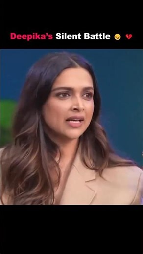 Deepika Padukone Opens Up About Depression 💙. #shorts