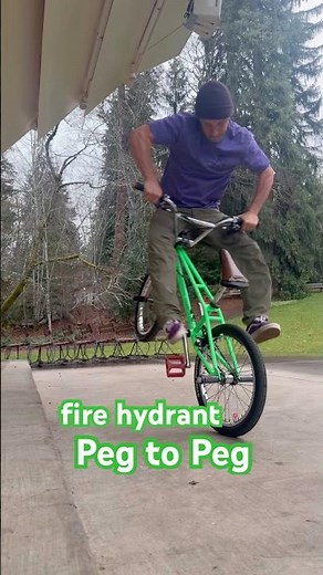 How to Do a Peg to Peg Walk Over | BMX Flatland Basics