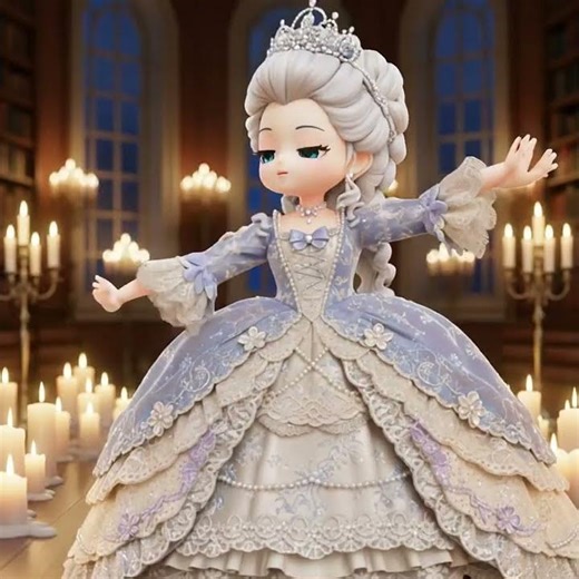 Magical.Ballroom Waltz - Princess Pyui's Elegant Dance Performance