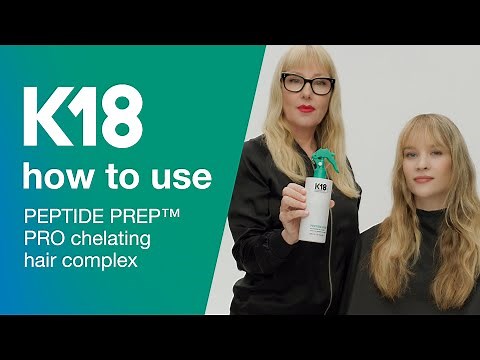 K18 Hair: How to use PRO chelating hair complex