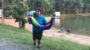 1.4K views · 19 reactions | DIVE into fun with us tonight... | Mountain Lake Campground & Cabins | Facebook