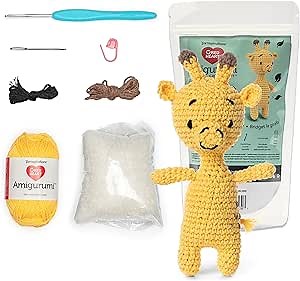 Amazon.com: Red Heart Amigurumi Bridget The Giraffe Kit : Everything Else