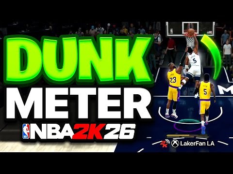 THE FIRST OFFICIAL DUNK METER TUTORIAL OF NBA 2K26!